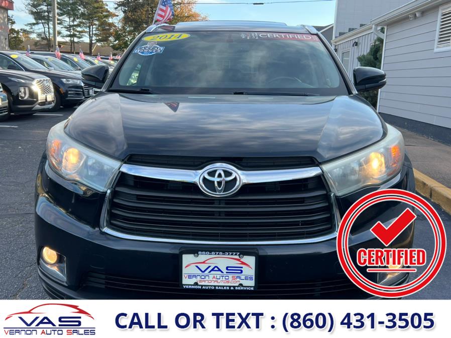 2014 Toyota Highlander AWD 4dr V6 Limited (Natl), available for sale in Manchester, Connecticut | Vernon Auto Sale & Service. Manchester, Connecticut 2014 Toyota Highlander AWD 4dr V6 Limited (Natl), available for sale in Manchester, Connecticut | Vernon Auto Sale & Service. Manchester, Connecticut