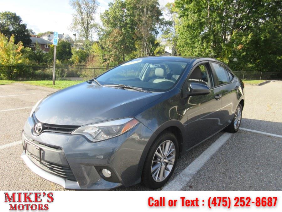 2014 Toyota Corolla 4dr Sdn CVT LE (Natl), available for sale in Stratford, Connecticut | Mike's Motors LLC. Stratford, Connecticut