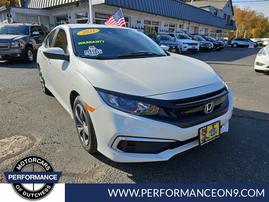 2021 Honda Civic Sedan LX CVT, available for sale in Wappingers Falls, New York | Performance Motor Cars. Wappingers Falls, New York