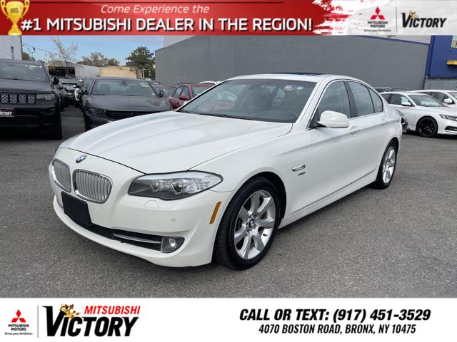 2011 BMW 5 Series 550i xDrive, available for sale in Bronx, New York | Victory Mitsubishi and Pre-Owned Super Center. Bronx, New York