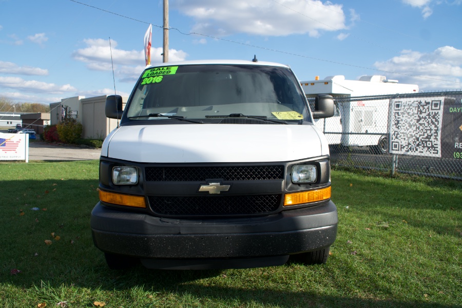 2016 Chevrolet Express Cargo Van RWD 3500 155", available for sale in Dayton, Ohio | Dayton Work Trucks. Dayton, Ohio 2016 Chevrolet Express Cargo Van RWD 3500 155", available for sale in Dayton, Ohio | Dayton Work Trucks. Dayton, Ohio