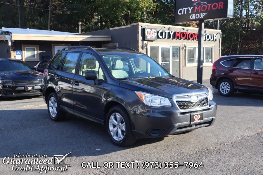 2015 Subaru Forester 4dr CVT 2.5i PZEV, available for sale in Haskell, New Jersey | City Motor Group Inc.. Haskell, New Jersey