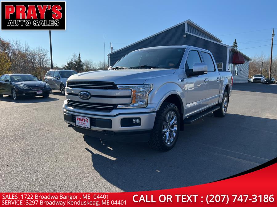 2018 Ford F-150 LARIAT 4WD SuperCrew 6.5'' Box, available for sale in Bangor , Maine | Pray's Auto Sales . Bangor , Maine