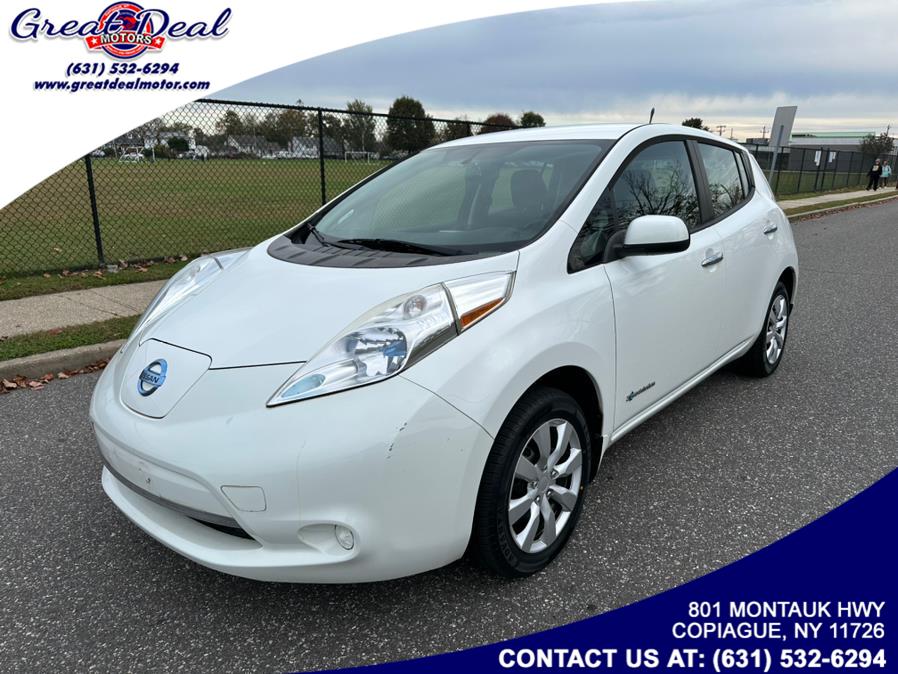 2014 Nissan LEAF 4dr HB SV, available for sale in Copiague, New York | Great Deal Motors. Copiague, New York