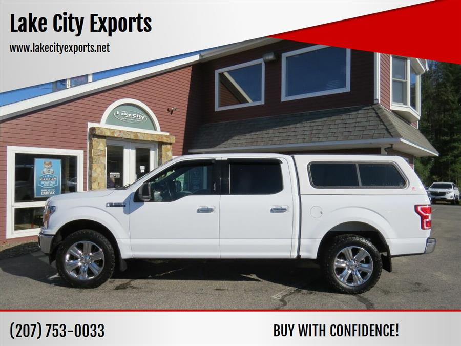 2018 Ford F-150 XLT 4x4 4dr SuperCrew 5.5 ft. SB, available for sale in Auburn, Maine | Lake City Exports Inc. Auburn, Maine