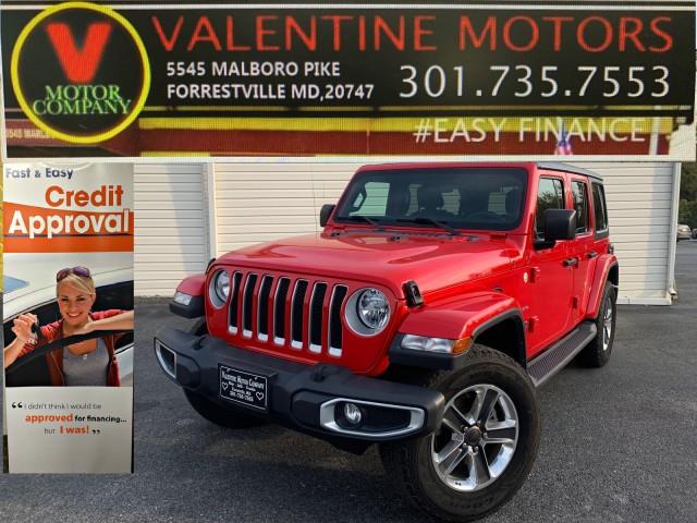 2021 Jeep Wrangler Unlimited Sahara High Altitude, available for sale in Forestville, Maryland | Valentine Motor Company. Forestville, Maryland