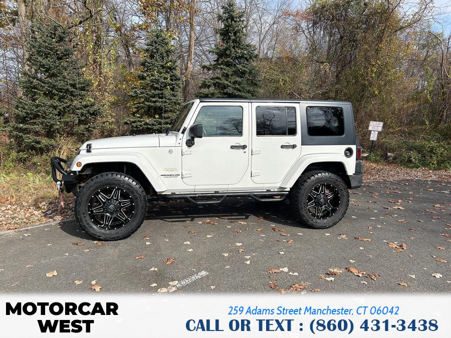 2010 Jeep Wrangler Unlimited 4WD 4dr Sahara, available for sale in Manchester, Connecticut | Motorcar West. Manchester, Connecticut