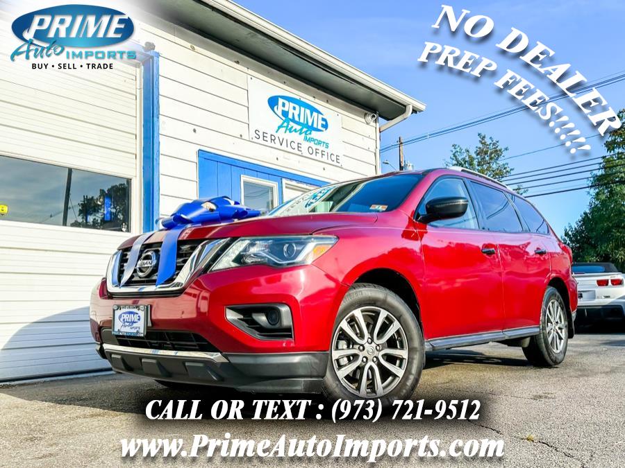 2017 Nissan Pathfinder 4x4 SV, available for sale in Bloomingdale, New Jersey | Prime Auto Imports. Bloomingdale, New Jersey