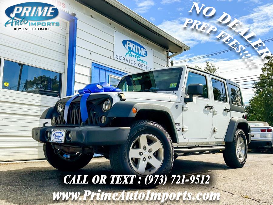 2015 Jeep Wrangler Unlimited 4WD 4dr Sport, available for sale in Bloomingdale, New Jersey | Prime Auto Imports. Bloomingdale, New Jersey