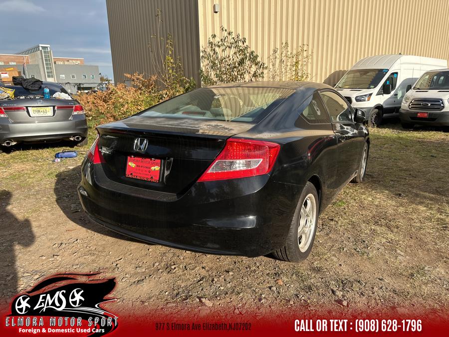 2012 Honda Civic Cpe 2dr Auto LX, available for sale in Elizabeth, New Jersey | Elmora Motor Sports. Elizabeth, New Jersey 2012 Honda Civic Cpe 2dr Auto LX, available for sale in Elizabeth, New Jersey | Elmora Motor Sports. Elizabeth, New Jersey