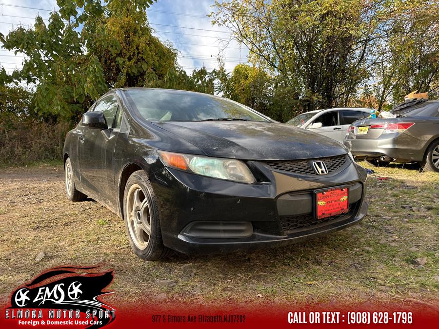 2012 Honda Civic Cpe 2dr Auto LX, available for sale in Elizabeth, New Jersey | Elmora Motor Sports. Elizabeth, New Jersey 2012 Honda Civic Cpe 2dr Auto LX, available for sale in Elizabeth, New Jersey | Elmora Motor Sports. Elizabeth, New Jersey