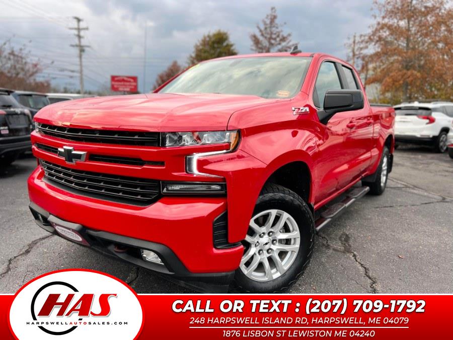2021 Chevrolet Silverado 1500 4WD Double Cab 147" RST, available for sale in Harpswell, Maine | Harpswell Auto Sales Inc. Harpswell, Maine