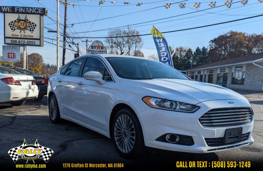 2016 Ford Fusion 4dr Sdn Titanium FWD, available for sale in Worcester, Massachusetts | Rally Motor Sports. Worcester, Massachusetts