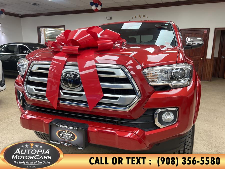2018 Toyota Tacoma Limited Double Cab 5'' Bed V6 4x4 AT (Natl), available for sale in Union, New Jersey | Autopia Motorcars Inc. Union, New Jersey