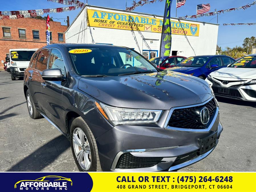 2020 Acura MDX SH-AWD 7-Passenger, available for sale in Bridgeport, Connecticut | Affordable Motors Inc. Bridgeport, Connecticut