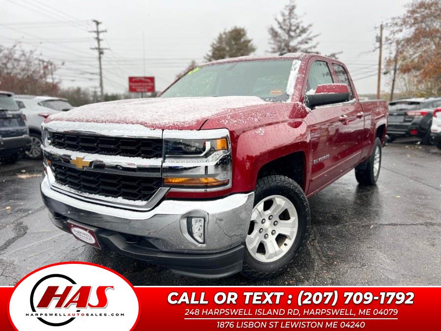 2018 Chevrolet Silverado 1500 4WD Double Cab 143.5" LT w/1LT, available for sale in Harpswell, Maine | Harpswell Auto Sales Inc. Harpswell, Maine