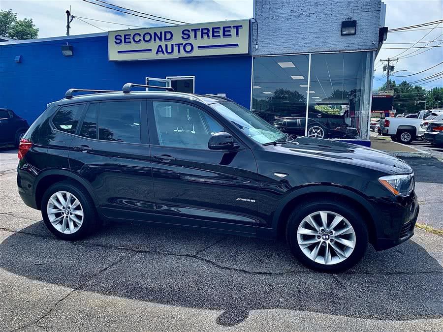 2015 BMW X3 AWD 4dr xDrive28i, available for sale in Manchester, New Hampshire | Second Street Auto Sales Inc. Manchester, New Hampshire