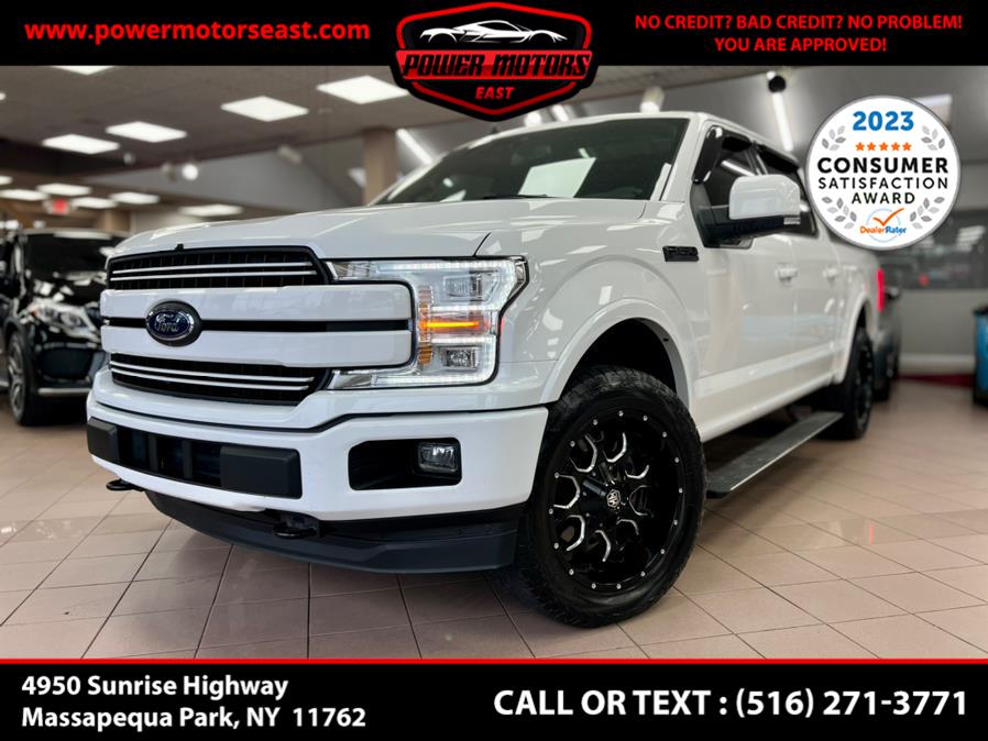 2019 Ford F-150 LARIAT 4WD SuperCrew 5.5'' Box, available for sale in Massapequa Park, New York | Power Motors East. Massapequa Park, New York
