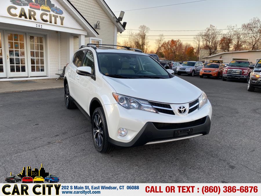 2015 Toyota RAV4 AWD 4dr Limited (Natl), available for sale in East Windsor, Connecticut | Car City LLC. East Windsor, Connecticut