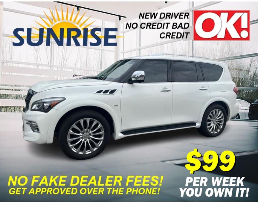 2016 INFINITI QX80 4x4, LIMITED, REAR DVD, 22" RIMS,, available for sale in Rosedale, New York | Sunrise Auto Sales. Rosedale, New York 2016 INFINITI QX80 4x4, LIMITED, REAR DVD, 22" RIMS,, available for sale in Rosedale, New York | Sunrise Auto Sales. Rosedale, New York