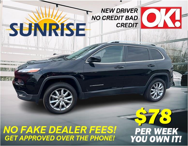 2018 Jeep Cherokee Limited. CLEAN CARFAX, available for sale in Rosedale, New York | Sunrise Auto Sales. Rosedale, New York