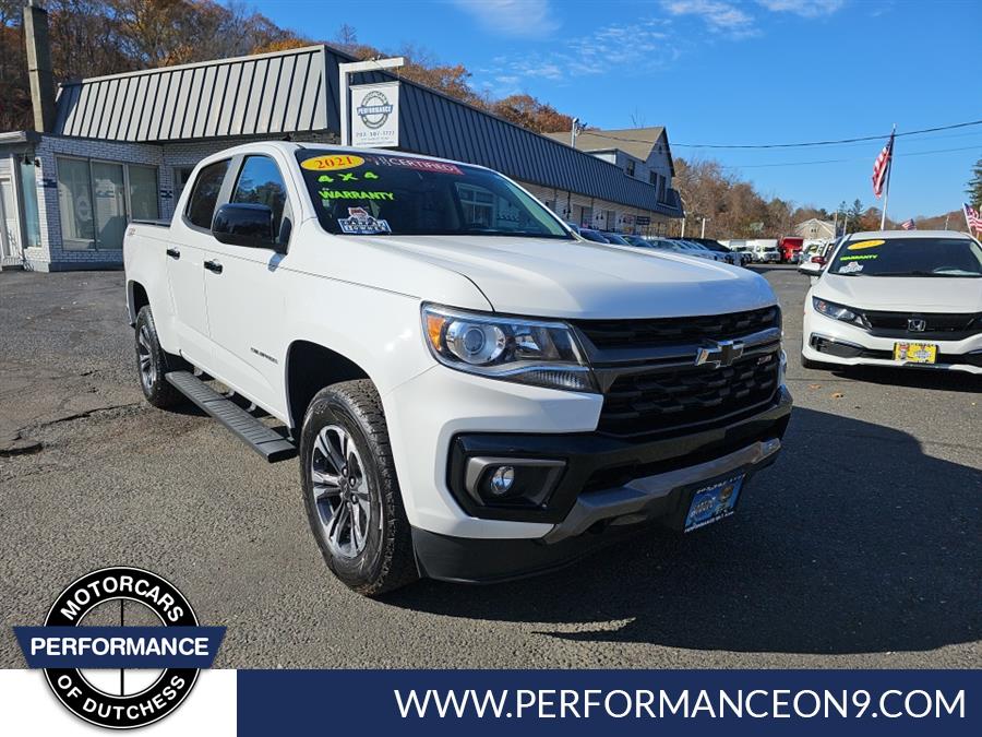 2021 Chevrolet Colorado 4WD Crew Cab 128" Z71, available for sale in Wappingers Falls, New York | Performance Motor Cars. Wappingers Falls, New York