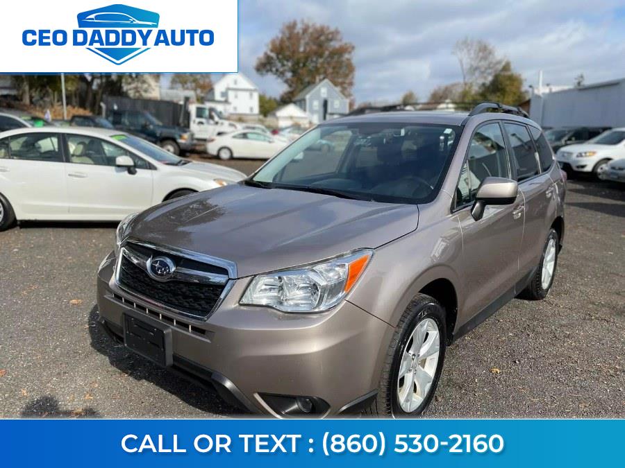 2016 Subaru Forester 4dr CVT 2.5i Premium PZEV, available for sale in Online only, Connecticut | CEO DADDY AUTO. Online only, Connecticut