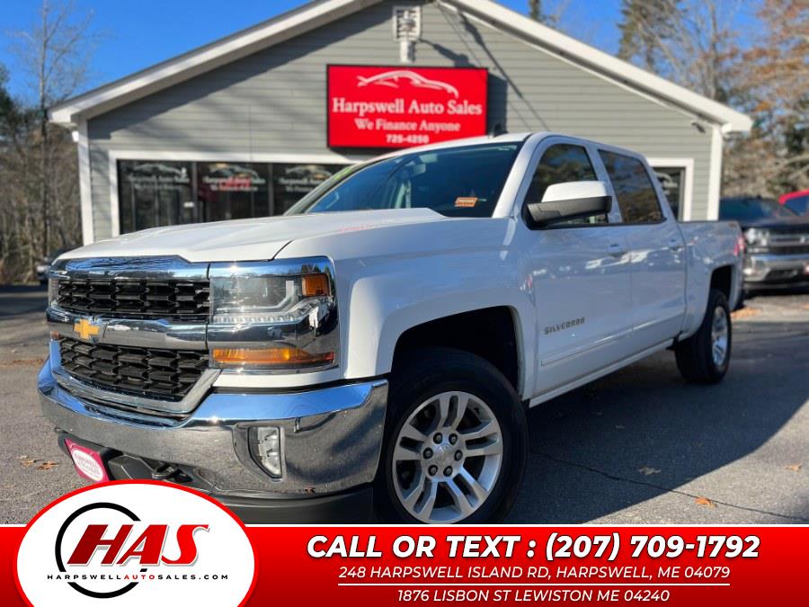 2017 Chevrolet Silverado 1500 4WD Crew Cab 143.5" LT w/2LT, available for sale in Harpswell, Maine | Harpswell Auto Sales Inc. Harpswell, Maine