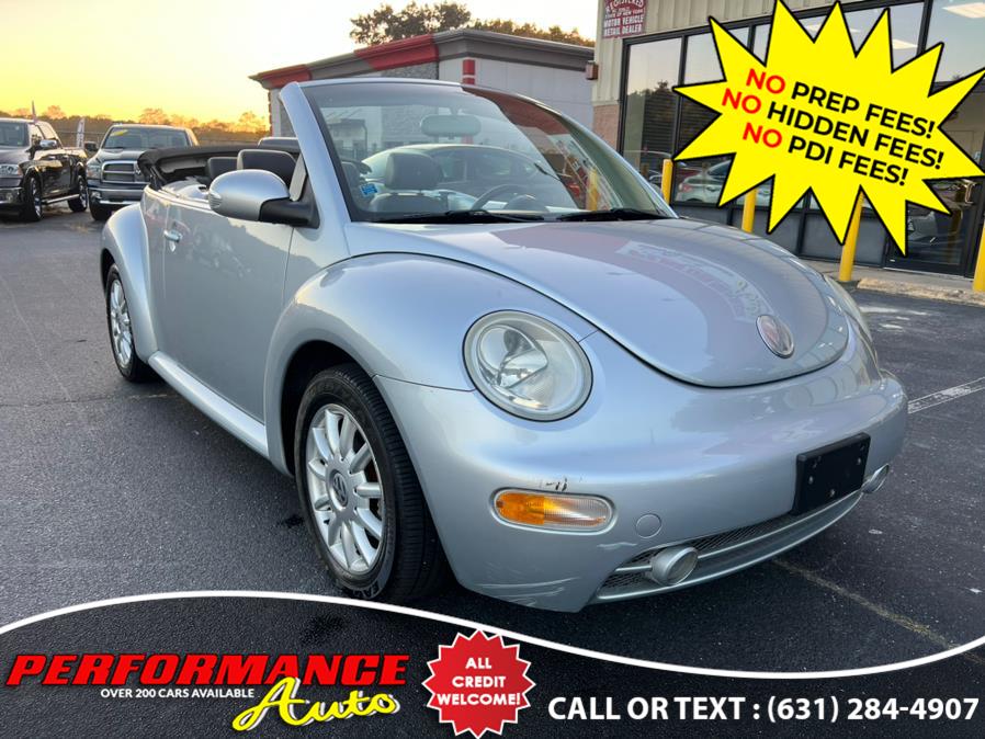 2004 Volkswagen New Beetle Convertible 2dr Convertible GLS Manual, available for sale in Bohemia, New York | Performance Auto Inc. Bohemia, New York