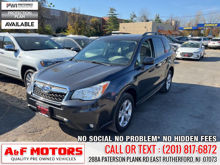 2014 Subaru Forester 4dr Auto 2.5i Limited PZEV, available for sale in East Rutherford, New Jersey | A&F Motors LLC. East Rutherford, New Jersey