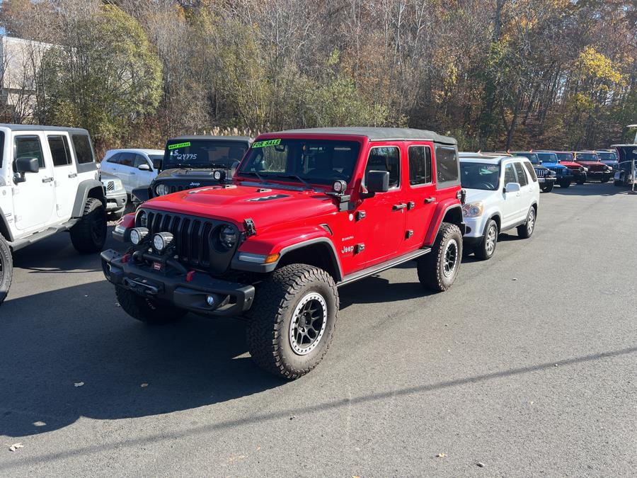 2018 Jeep Wrangler Unlimited Sahara 4x4, available for sale in Branford, Connecticut | Al Mac Motors 2. Branford, Connecticut