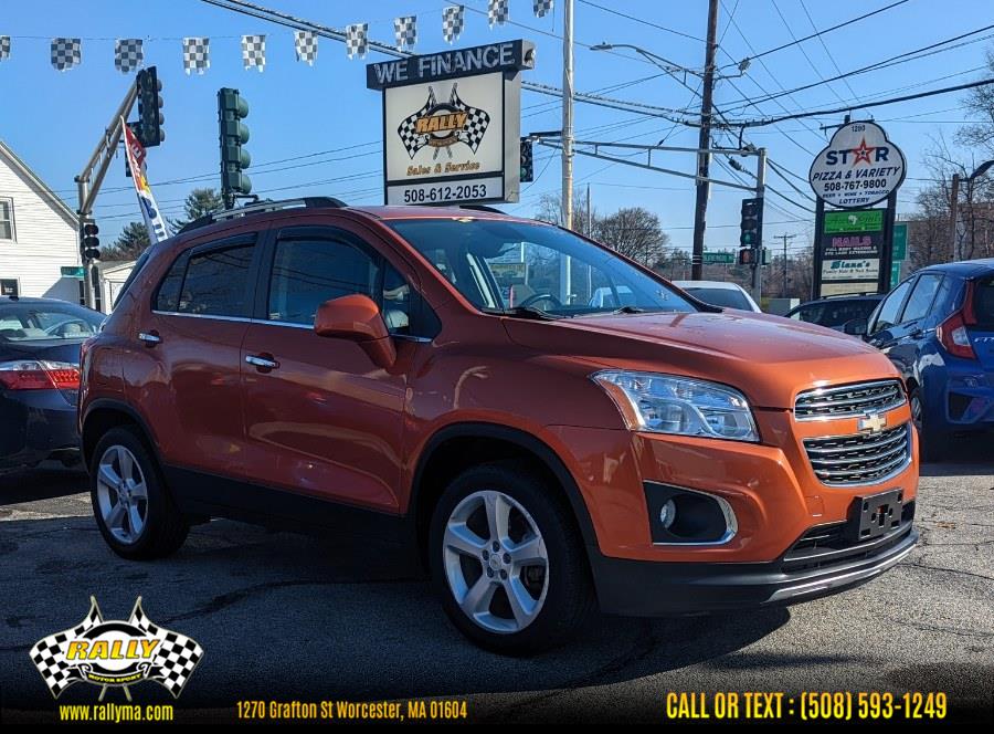 2016 Chevrolet Trax AWD 4dr LTZ, available for sale in Worcester, Massachusetts | Rally Motor Sports. Worcester, Massachusetts