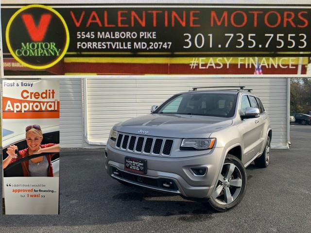 2015 Jeep Grand Cherokee Overland, available for sale in Forestville, Maryland | Valentine Motor Company. Forestville, Maryland
