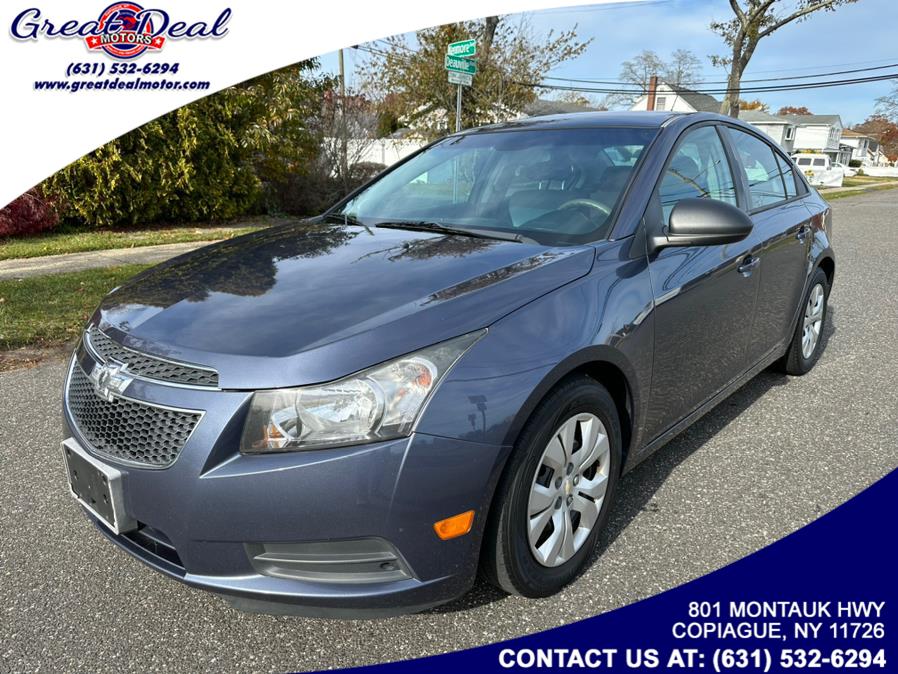 2014 Chevrolet Cruze 4dr Sdn Auto LS, available for sale in Copiague, New York | Great Deal Motors. Copiague, New York