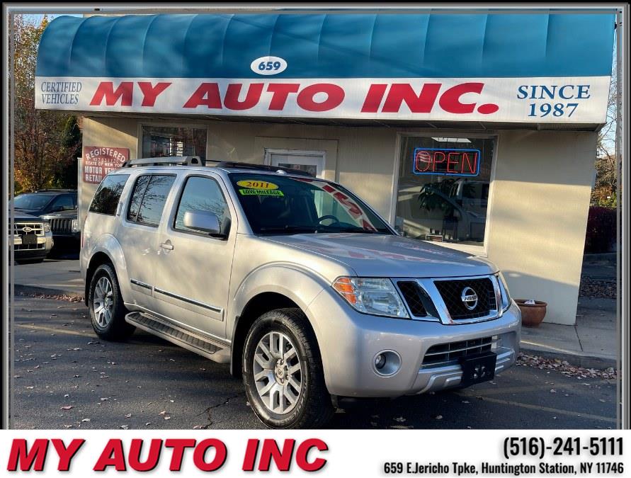 2011 Nissan Pathfinder 4WD 4dr V6 LE, available for sale in Huntington Station, New York | My Auto Inc.. Huntington Station, New York