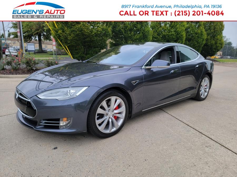 Used 2015 Tesla Model S in Philadelphia, Pennsylvania | Eugen's Auto Sales & Repairs. Philadelphia, Pennsylvania