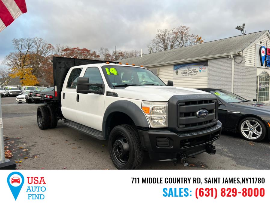 2014 Ford Super Duty F-450 DRW 2WD Crew Cab 176" WB 60" CA XL, available for sale in Saint James, New York | USA Auto Find. Saint James, New York