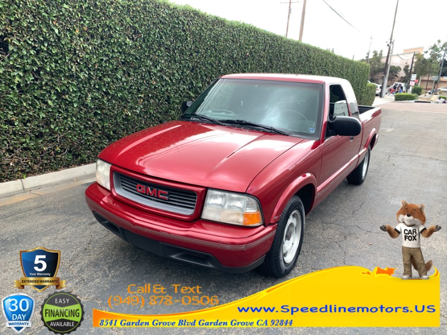 1998 GMC Sonoma Ext Cab Sportside 123" WB SLS, available for sale in Garden Grove, California | Speedline Motors. Garden Grove, California