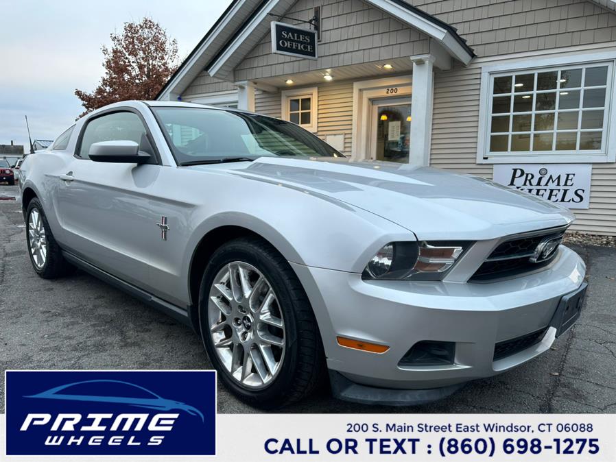 2012 Ford Mustang 2dr Cpe V6 Premium, available for sale in East Windsor, Connecticut | Prime Wheels. East Windsor, Connecticut