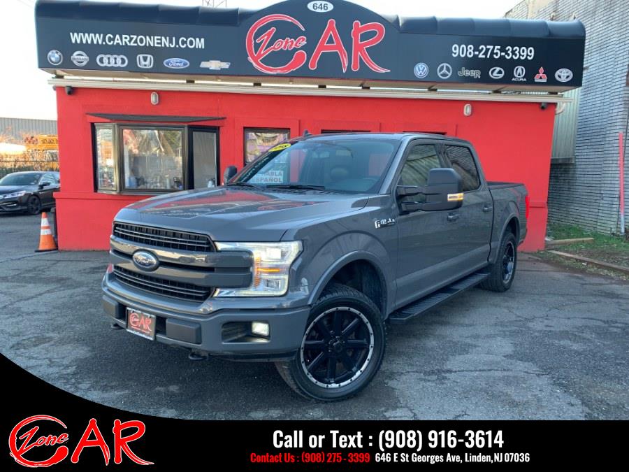 2018 Ford F-150 LARIAT 4WD SuperCrew 5.5'' Box, available for sale in Linden, New Jersey | Car Zone. Linden, New Jersey