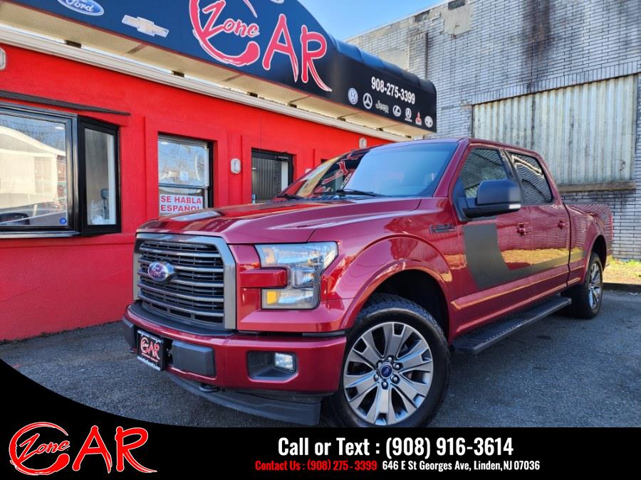 2017 Ford F-150 XLT 4WD SuperCrew 5.5'' Box, available for sale in Linden, New Jersey | Car Zone. Linden, New Jersey