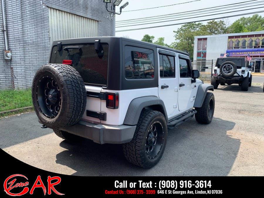 2015 Jeep Wrangler Unlimited 4WD 4dr Sport, available for sale in Linden, New Jersey | Car Zone. Linden, New Jersey 2015 Jeep Wrangler Unlimited 4WD 4dr Sport, available for sale in Linden, New Jersey | Car Zone. Linden, New Jersey