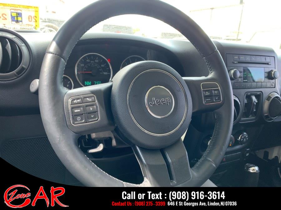 2015 Jeep Wrangler Unlimited 4WD 4dr Sport, available for sale in Linden, New Jersey | Car Zone. Linden, New Jersey 2015 Jeep Wrangler Unlimited 4WD 4dr Sport, available for sale in Linden, New Jersey | Car Zone. Linden, New Jersey
