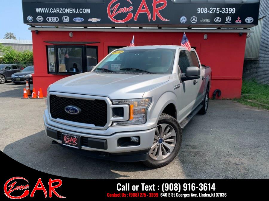 Used Ford F-150 XLT 4WD SuperCrew 5.5'' Box 2018 | Car Zone. Linden, New Jersey
