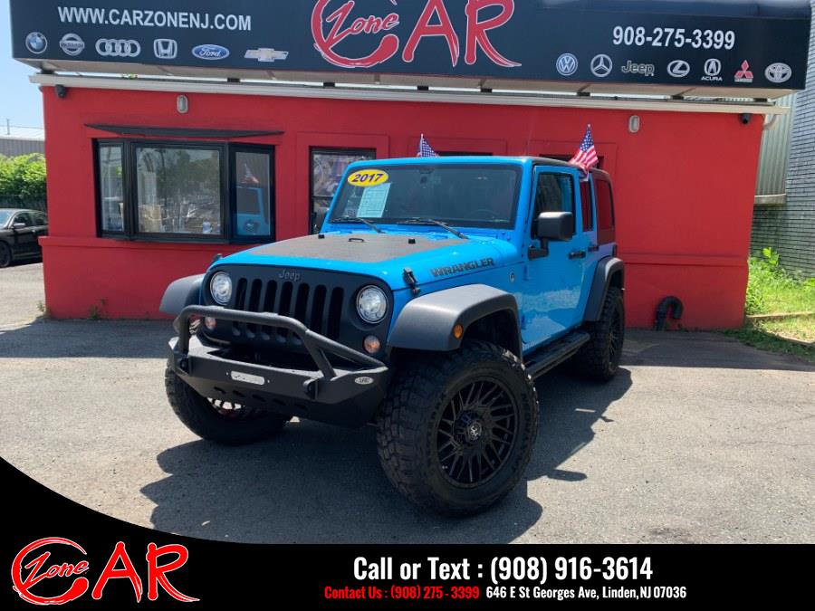 Used 2017 Jeep Wrangler Unlimited in Linden, New Jersey | Car Zone. Linden, New Jersey