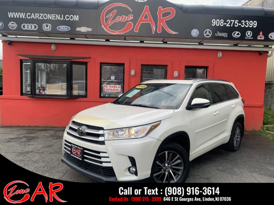 Used 2018 Toyota Highlander in Linden, New Jersey | Car Zone. Linden, New Jersey
