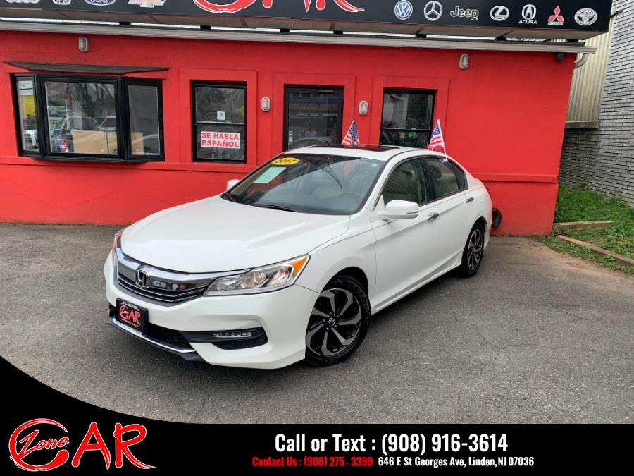 2017 Honda Accord Sedan EX-L CVT, available for sale in Linden, New Jersey | Car Zone. Linden, New Jersey