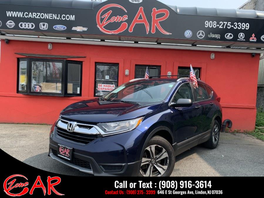 2018 Honda CR-V LX AWD, available for sale in Linden, New Jersey | Car Zone. Linden, New Jersey
