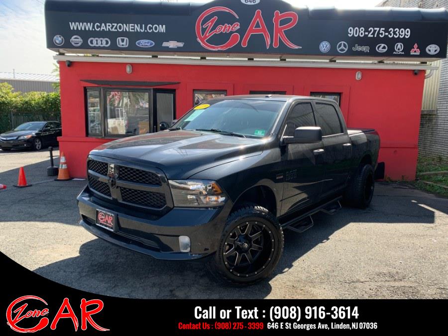 2018 Ram 1500 Express 4x4 Crew Cab 5''7" Box, available for sale in Linden, New Jersey | Car Zone. Linden, New Jersey