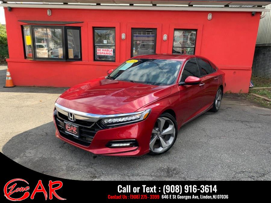 2018 Honda Accord Sedan Touring 1.5T CVT, available for sale in Linden, New Jersey | Car Zone. Linden, New Jersey